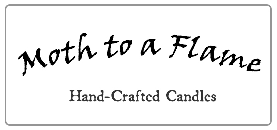 hand made candles, kilkenny, ireland, gift candles, moth to a flame,